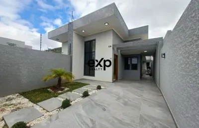 Casa com 3 quartos à venda na rua senegal, 58, nações, fazenda rio grande por r$ 540.000