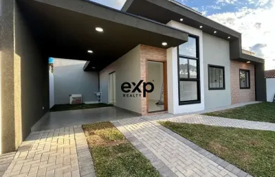 Casa com 3 quartos à venda na maria aparecida de oliveira, 1, loteamento são gerônimo, campo largo por r$ 570.000