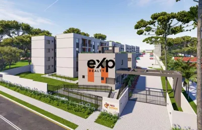 Apartamento com 2 quartos à venda na rua poeta orlando ferreira, 55, bom jesus, campo largo por r$ 224.999