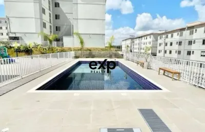 Apartamento com 2 quartos à venda na de acesso icaivera, 375, donato, contagem por r$ 123.000