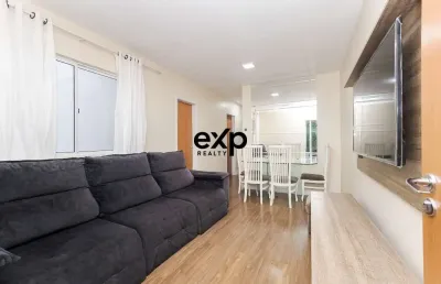 Apartamento com 3 quartos à venda na estrada guilherme weigert, 2245, santa cândida, curitiba por r$ 275.000