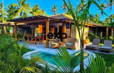 Casa em condomínio fechado com 5 quartos à venda na quarta praia, condominio dolce vita, 44, morro de são paulo, cairu por r$ 7.900.000