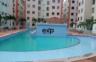 Apartamento com 2 quartos para alugar na rua vereador jone kiss, 58, itingá, lauro de freitas por r$ 1.600