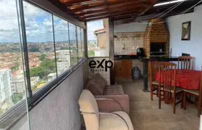 Cobertura com 3 quartos à venda na rua maria de souza alves, 325, manacás, belo horizonte por r$ 570.000