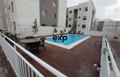 Apartamento com 2 quartos à venda na clementino zétola júnior, 1930, santo antônio, são josé dos pinhais por r$ 209.900