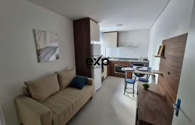 Apartamento com 1 quarto à venda na rua salvador, 539, cajuru, curitiba por r$ 209.000