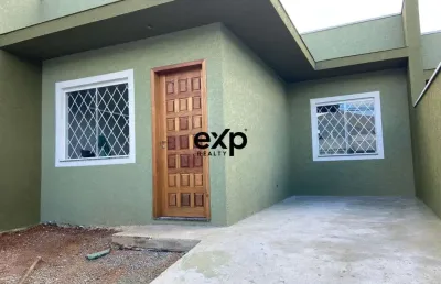 Casa com 3 quartos à venda na rua desembargador james portugal macedo, 276, santo antônio, são josé dos pinhais por r$ 419.900