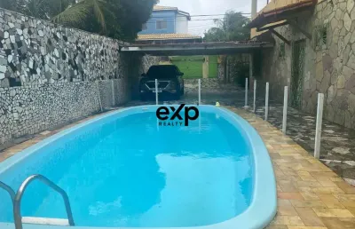 Casa com 8 quartos à venda na rua alosio alcântara, 28, parque jockey clube, lauro de freitas por r$ 750.000