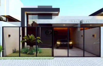 Casa com 3 quartos à venda na rua palmeira, 823, são pedro, são josé dos pinhais por r$ 950.000