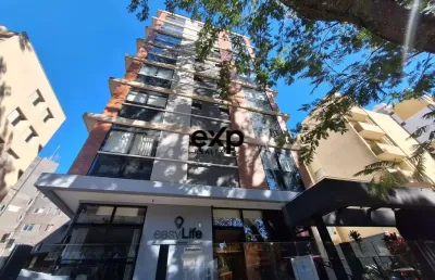 Apartamento com 1 quarto à venda na rua brigadeiro franco, 552, mercês, curitiba por r$ 480.000
