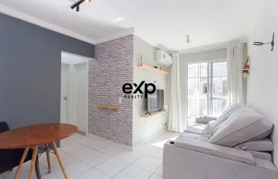 Apartamento com 2 quartos à venda na vereador narciso mendes, 75, 4º andar, 75, cidade jardim, são josé dos pinhais por r$ 249.000