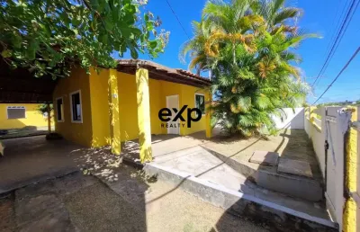 Casa com 4 quartos à venda na av theocrito batista, 113, caji, lauro de freitas por r$ 420.000