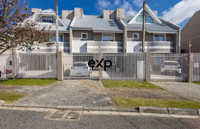 Casa em condomínio fechado com 3 quartos à venda na rua frederico leitner, 258, atuba, curitiba por r$ 720.000