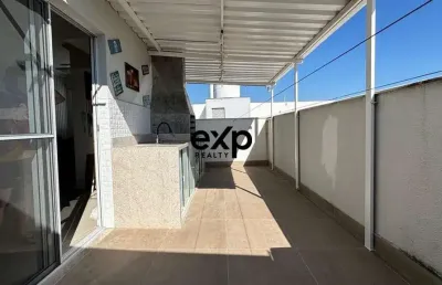 Cobertura com 2 quartos à venda na custódio tristão, 300, santa terezinha, juiz de fora por r$ 392.200
