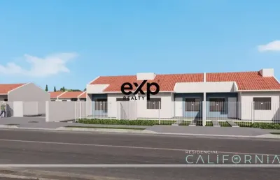 Casa em condomínio fechado com 2 quartos à venda na são paulo, 1386, estados, fazenda rio grande por r$ 299.000