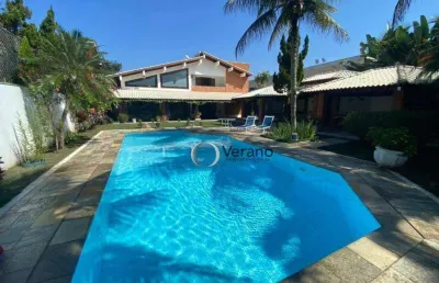 Casa em condomínio fechado com 4 quartos à venda na Avenida Kensei Tamayose, 231, Jardim Acapulco, Guarujá