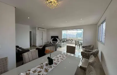 Cobertura com 4 dormitórios à venda, 350 m² por r$ 1.330.000,00 - pitangueiras - guarujá/sp