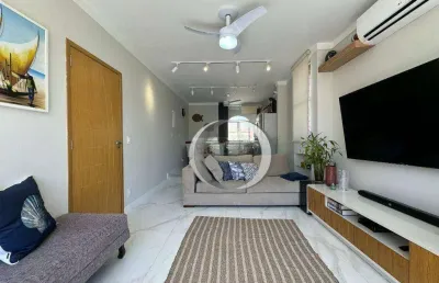 Apartamento à venda, 80 m² por r$ 530.000,00 - enseada - guarujá/sp