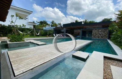 Casa em condomínio fechado com 5 quartos à venda na Avenida Kensei Tamayose, 105, Jardim Acapulco, Guarujá