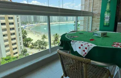 Apartamento com 3 dormitórios à venda, 117 m² por r$ 1.600.000,00 - astúrias - guarujá/sp