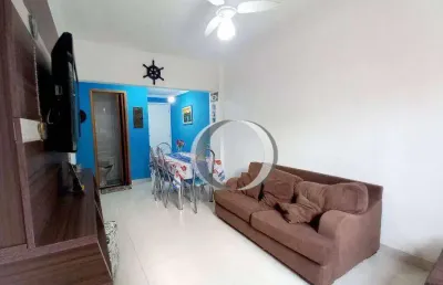 Apartamento com 2 dormitórios à venda, 65 m² por r$ 270.000,00 - enseada - guarujá/sp