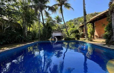 Casa em condomínio fechado com 5 quartos à venda na Avenida Moisés Sayão, 865, Balneario Praia do Perequê, Guarujá