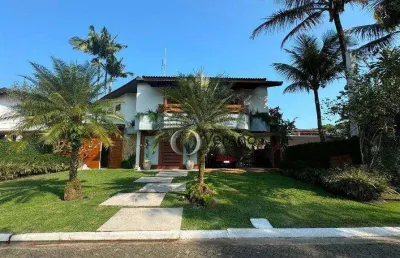 Casa no jardim pernambuco ii, guarujá, 1080 m2 de área total, 5 suítes