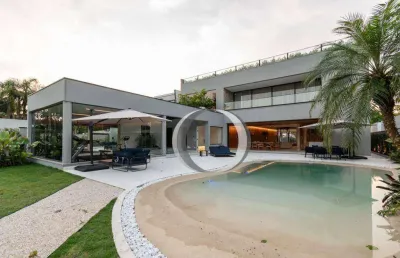 Casa no acapulco guarujá, modelo turn key inteiramente mobiliada.