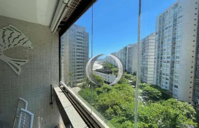 Guarujá pitangueiras vista mar, 3 quartos e 2 vagas.