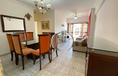 Apartamento com 2 suítes, prédio com ótima área de lazer a poucos passos da praia