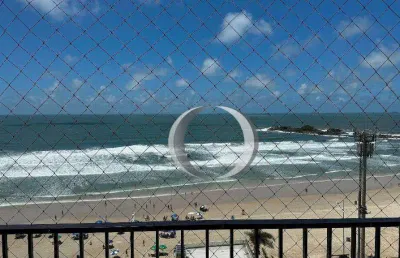 Pitangueiras, guarujá, frente mar, lazer e 2 vagas na garagem