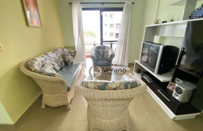 Apartamento com 2 quartos sendo 1 suíte, predio com area de lazer e custo mensal baixo na praia da enseada
