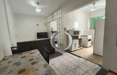Apartamento à 250 metros da praia - r$ 245.000 - enseada - guarujá/sp