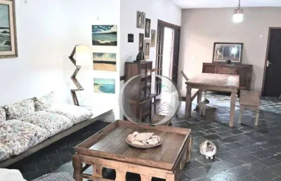 Casa com 3 dormitórios à venda, 184 m² por r$ 880.000,00 - pernambuco ii - guarujá/sp