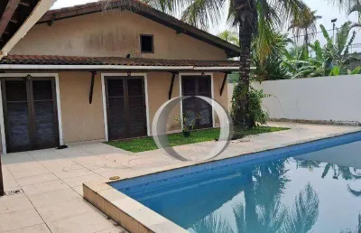 Casa com 3 dormitórios à venda, 200 m² por r$ 1.100.000,00 - pernambuco ii - guarujá/sp