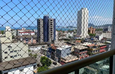 Apartamento com 2 dormitórios à venda, 85 m² por r$ 450.000,00 - enseada - guarujá/sp