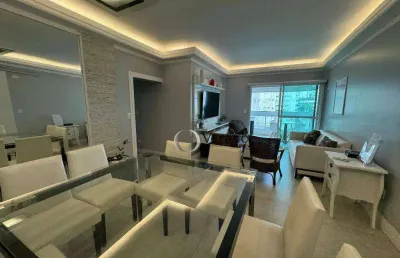 Apartamento com 3 dormitórios à venda, 130 m² por r$ 850.000,00 - enseada - guarujá/sp