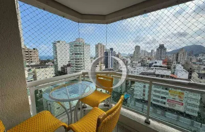Apartamento com 3 dormitórios à venda, 110 m² por r$ 850.000,00 - enseada - guarujá/sp