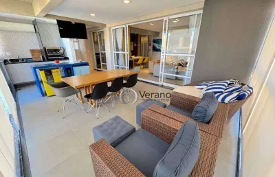 Apartamento com 3 dormitórios à venda, 136 m² por r$ 1.300.000,00 - enseada - guarujá/sp