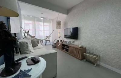 Apartamento com 2 dormitórios à venda, 81 m² por r$ 530.000,00 - tombo - guarujá/sp