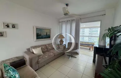 Apartamento com 4 dormitórios à venda, 124 m² por r$ 1.400.000,00 - enseada - guarujá/sp