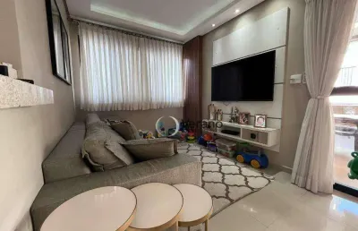 Cobertura com 3 dormitórios à venda, 197 m² por r$ 930.000,00 - tombo - guarujá/sp