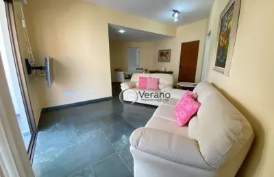 Apartamento com 2 dormitórios à venda, 86 m² por r$ 350.000,00 - enseada - guarujá/sp