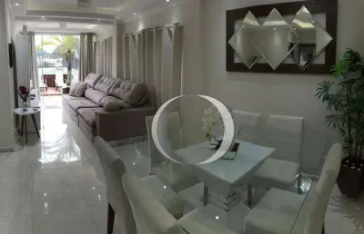 Apartamento à venda, 165 m² por r$ 690.000,00 - enseada - guarujá/sp
