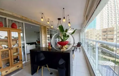 Apartamento à venda, 158 m² por r$ 1.380.000,00 - enseada - guarujá/sp