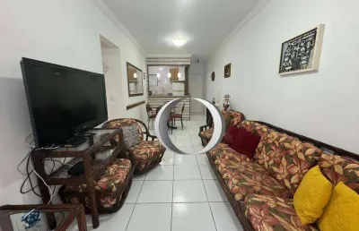 Apartamento com 2 dormitórios à venda, 75 m² por r$ 325.000,00 - enseada - guarujá/sp