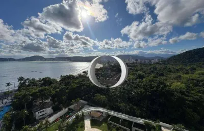 Apartamento com 4 dormitórios à venda, 224 m² por r$ 1.600.000,00 - enseada - guarujá/sp