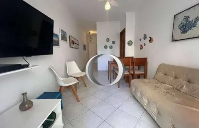 Apartamento com 2 dormitórios à venda, 62 m² por r$ 430.000,00 - enseada - guarujá/sp