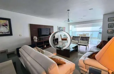 Apartamento vista mar com 3 suítes à venda na pitangueiras - guarujá / sp