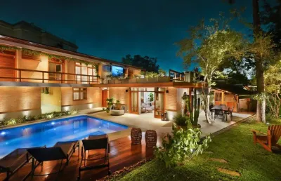 Casa com 5 dormitórios à venda, 403 m² por r$ 6.500.000,00 - alphaville 04 - santana de parnaíba/sp